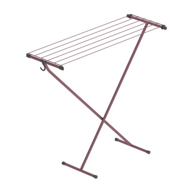 Mała suszarka na pranie Compact RORETS kolor Rose