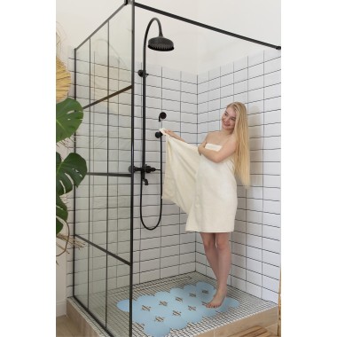 Mata antypoślizgowa kauczukowa do prysznica do wanny łazienkowa 40x80 cm