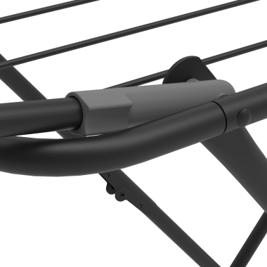 Suszarka na pranie do domu na balkon SUSSI RORETS czarna black