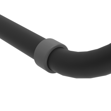 Suszarka na pranie do domu na balkon SUSSI RORETS czarna black