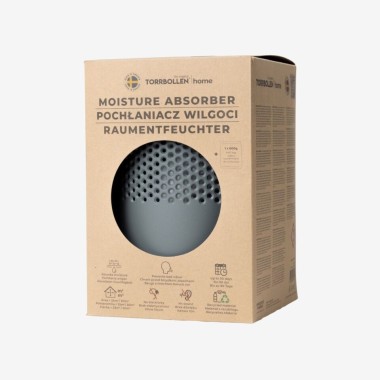 Pochłaniacz wilgoci 600g ładny design szary bez zasilania cichy