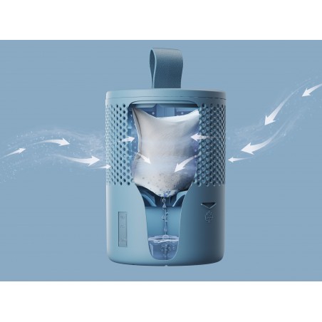 Pochłaniacz wilgoci 600g ładny design niebieski