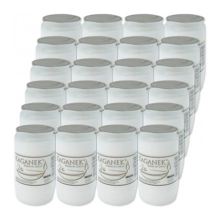 Wkłady do zniczy Bispol Kaganek 24 szt. 48h 2 dni