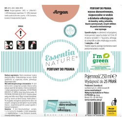Perfumy do prania o zapachu Arganowym 20 ml ESSENTIA NATURE