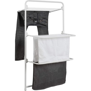TRIO Suszarka na pranie bieliznę pionowa z pólkami RORETS