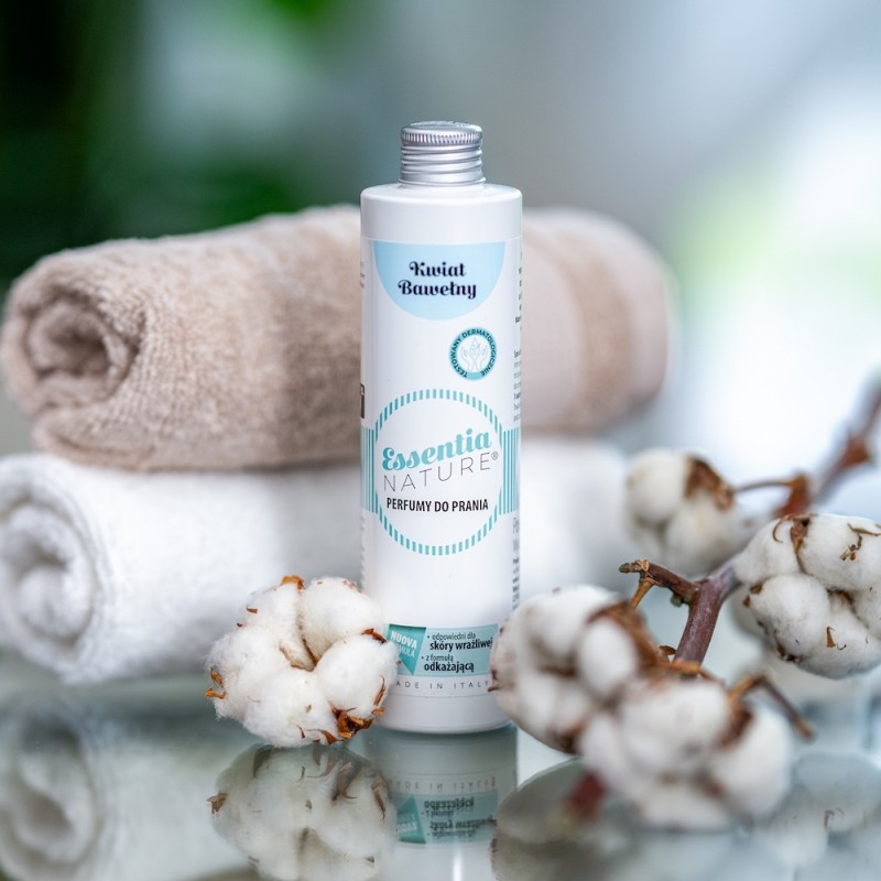 Perfumy do prania o zapachu Kwiat Bawełny 250 ml ESSENTIA NATURE