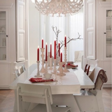 Świece stołowe Bolsius 8 szt. czerwone 5h