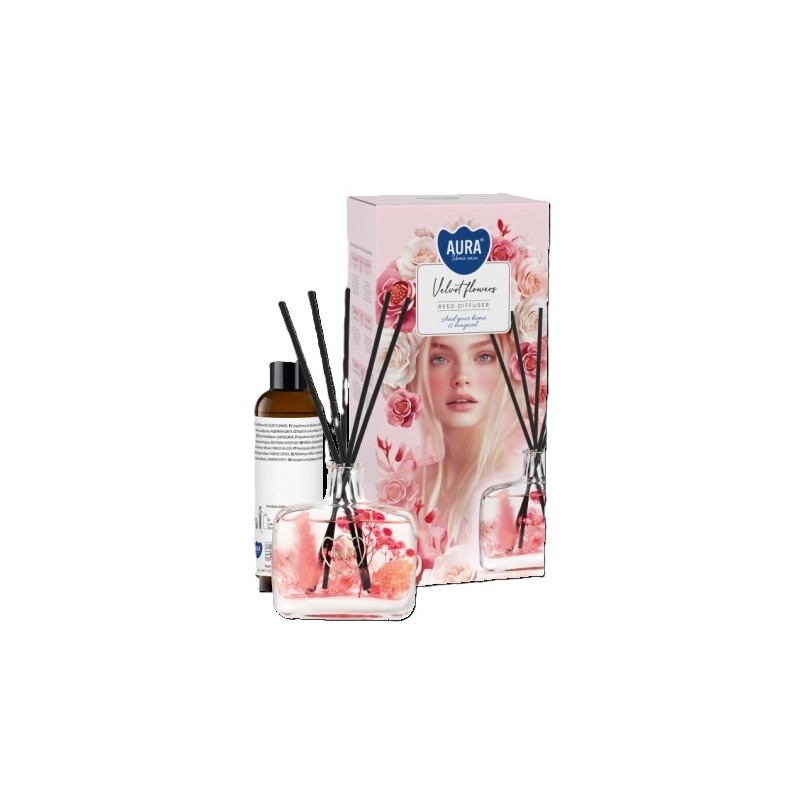 Dyfuzor zapachowy BISPOL Aura Aksamitne Kwiaty 180ml