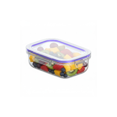 Pojemnik do Przechowywania Żywności Bez BPA Transparentny Plastikowy 1 litr