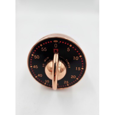 Minutnik kuchenny mechaniczny miedziany Timer 60 min. Bengt Ek Design
