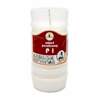 Wkłady do zniczy parafinowe Ulmar Oil P1 48h 2 dni 20 sztuk