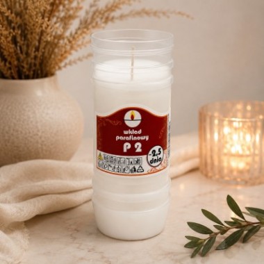 Wkłady do zniczy parafinowe Ulmar Oil P1 60h 2,5 dni 20 sztuk