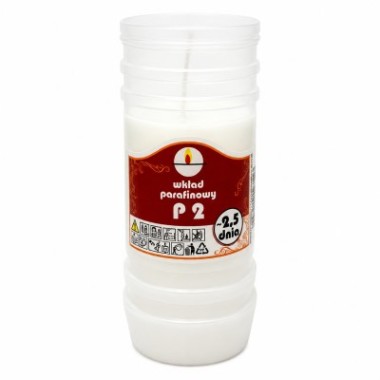 Wkłady do zniczy parafinowe Ulmar Oil P1 60h 2,5 dni 20 sztuk
