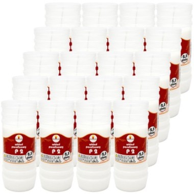 Wkłady do zniczy parafinowe Ulmar Oil P1 60h 2,5 dni 20 sztuk