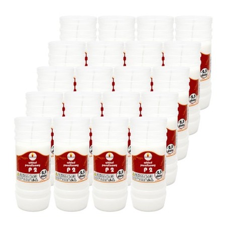 Wkłady do zniczy parafinowe Ulmar Oil P1 60h 2,5 dni 20 sztuk