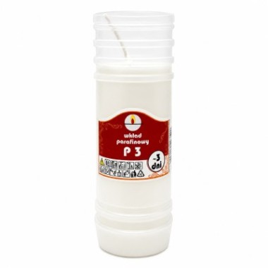 Wkłady do zniczy parafinowe Ulmar Oil P3 72h 3 dni 20 sztuk