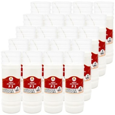 Wkłady do zniczy parafinowe Ulmar Oil P3 72h 3 dni 20 sztuk