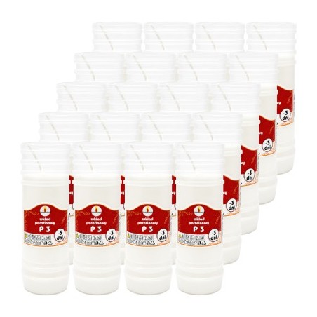 Wkłady do zniczy parafinowe Ulmar Oil P3 72h 3 dni 20 sztuk
