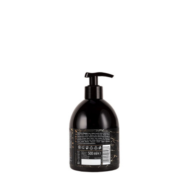 Mydło do rąk w płynie z dozownikiem premium Aura 500 ml Skóra i Kardamon