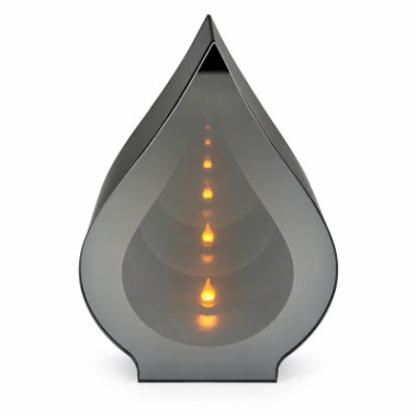 Znicz lampion LED SUBITO Kropla efekt nieskończonego płomienia 30cm
