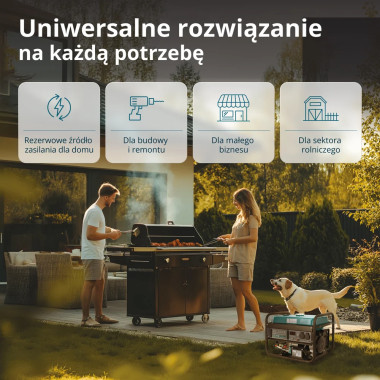 Agregat generator benzynowy KS 3000E 3kW