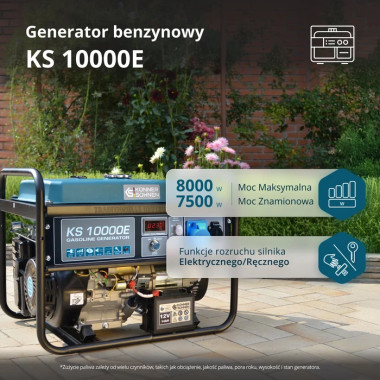AGREGAT GENERATOR KS 10000E 8kW