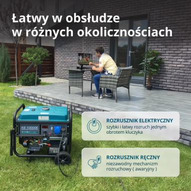 AGREGAT GENERATOR KS 10000E 8kW