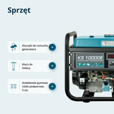 AGREGAT GENERATOR KS 10000E 8kW