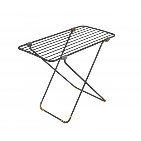 Suszarka na pranie z grubymi prętami czarna FRAME